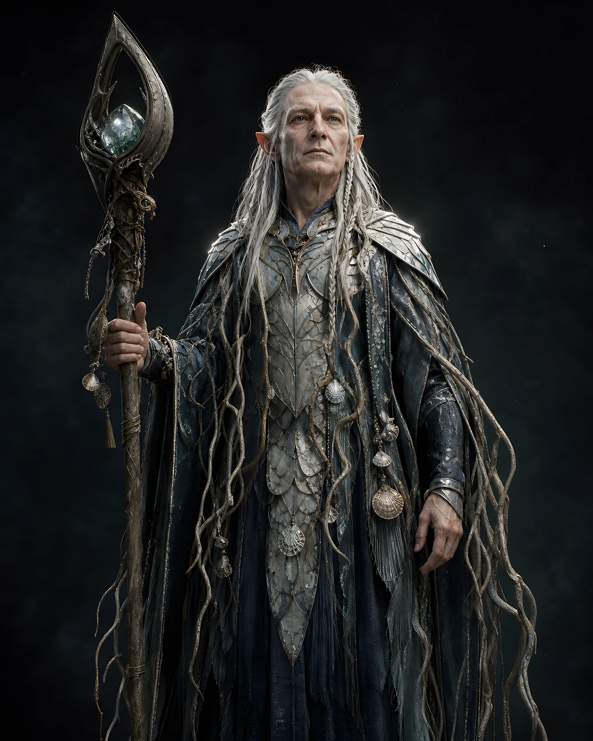 Full artwork of Hollowbough Elder, representing the Nimhara.