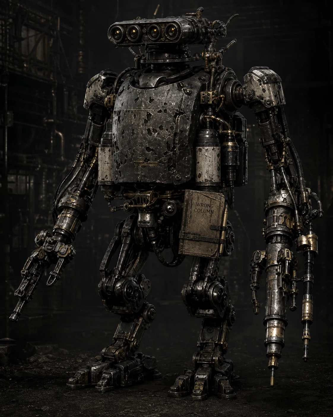 Concept portrait: Wrought Grist Serial One, canon authority version 2.